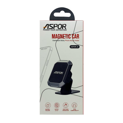 Holder (автотримач) магнітний Aspor J6- чорний