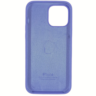 Чохол-накладка Silicone Case Original Full Cover для iPhone 13 Pro Max 6.7"- пурпурний