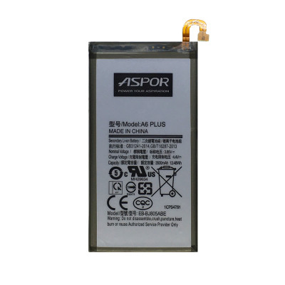 Акумулятор Aspor для Samsung A605 / A6 Plus