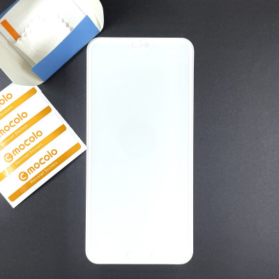 Скло захисне Mocolo (Full Glue) для Huawei P20 Pro- білий