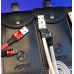 USB кабель Aspor A158 New Micro Плоский Silicon  2.4A/1.2м- серебро