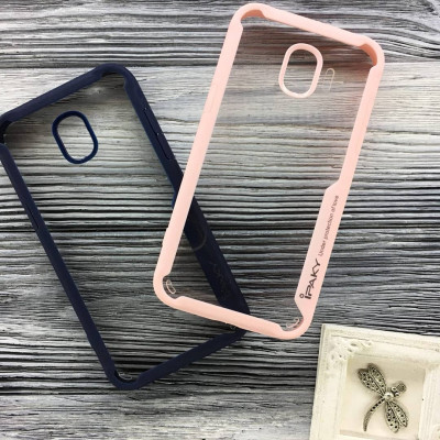 Накладка силиконовая ipaky Luckcool для Samsung J2 Pro/J250- розовый
