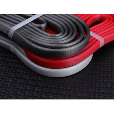 USB кабель Aspor A158 New Micro Плоский Silicon  2.4A/1.2м- графит
