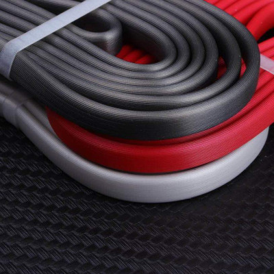 USB кабель Aspor A160 Type-C Плоский Silicon  2.4A/1.2м- графит
