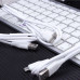 USB кабель Aspor AC-07 Type-C 2.4A/1м- белый