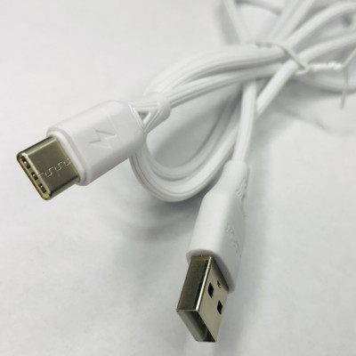 USB кабель Aspor AC-07 Type-C 2.4A/1м- белый