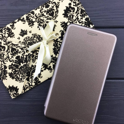 Книжка Aspor leather для Meizu 15- графитовый