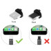 USB кабель Aspor 360 Lightning magnetic- графит