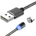 USB кабель Aspor 360 Lightning magnetic- графит
