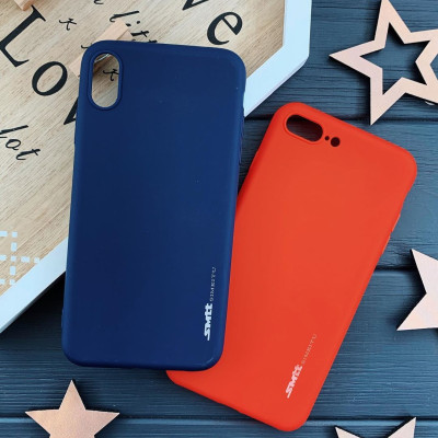 Накладка силиконовая SMTT Soft Touch для Huawei P 30- синий