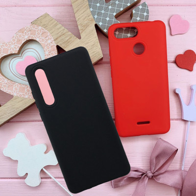 Накладка силиконовая "Silicone Case" No Brand для Huawei Y9 2019- красный