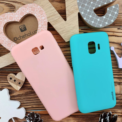 Накладка силиконовая SMTT Soft Touch для Huawei P Smart Z- розовый