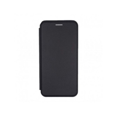 Книжка Premium Leather Case для Samsung A20s/A207 тех. упаковка- черный
