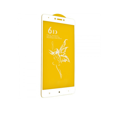 Стекло защитное 6D Premium для iPhone 7/8 тех. упаковка- белый