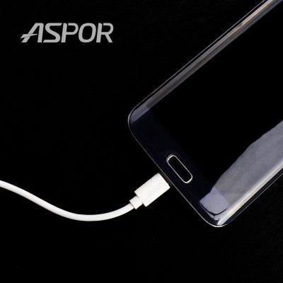 USB кабель Aspor A173 Type-C 2A/1.2м- белый