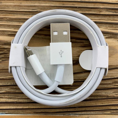 USB кабель Foxсonn оригинал Lightning (1м) тех. упаковка- белый