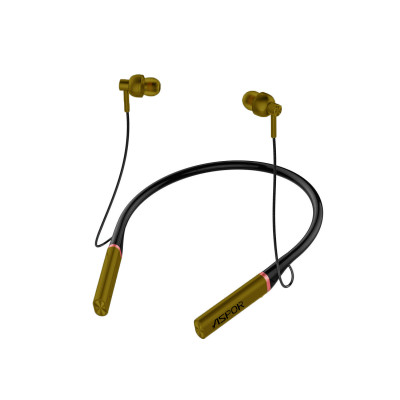 Bluetooth наушники Aspor A658S Fast Charge- золотой