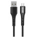 USB кабель Aspor A191 Micro 2.4A/1м- черный