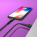 USB кабель Aspor A192 Lightning2.4A/1м- черный
