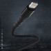 USB кабель Aspor A192 Lightning2.4A/1м- черный