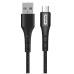 USB кабель Aspor A193 Type-C 2.4A/1м- черный