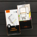 СЗУ Aspor A828 Econom пак (2USB/2.4A) + USB кабель Micro- белый