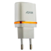 СЗУ Aspor A828 Econom пак (2USB/2.4A) + USB кабель Micro- белый