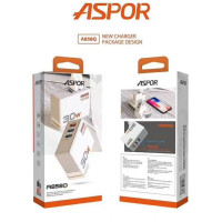 СЗУ блочок Aspor A858Q (3USB/30W)- белый