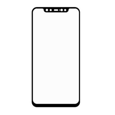 Стекло защитное FULL GLUE 9H для Huawei Y5P 2020- черный