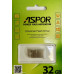 USB Flash Aspor AR105 32GB- серебро