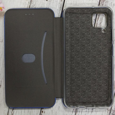 Книжка Premium Leather Case для Huawei P40 Lite тех. упаковка- синий