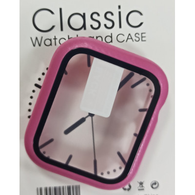 Стекло защитное Classic для Apple Watch 38мм- №2 малиновый