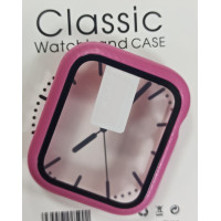 Стекло защитное Classic для Apple Watch 40мм- №2 малиновый