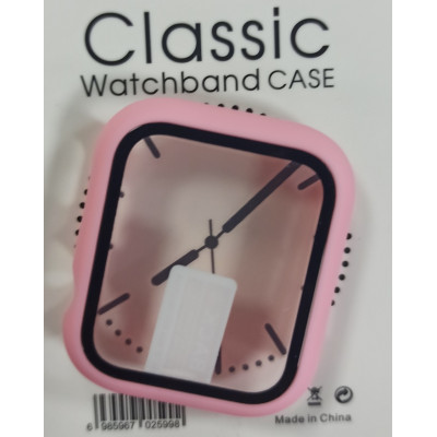 Стекло защитное Classic для Apple Watch 40мм- №8 розовый