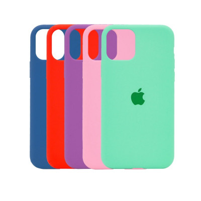 Накладка Silicone Case Original Full Cover для iPhone 12 mini 5,4"- №42 сиреневый