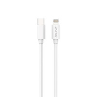 USB-C кабель Aspor AC-119 PD Type-C to Lightning 2A/1м- белый