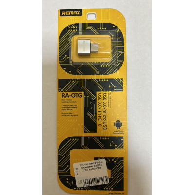 OTG TYPE-C переходник REMAX USB 3.0 RA-OTG