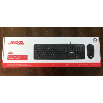 Клавиатура проводная Jedel COMBO G10 + мышь