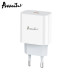Мережевий зарядний пристрій Avantis A838 Plus QC3.0 (PD 20W)- білий