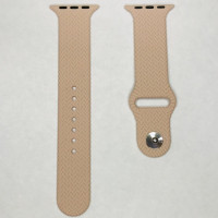 Ремешок Soft touch плетеный для Apple Watch (42/44мм)- розовый
