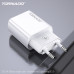 Мережевий зарядний пристрій Tornado TD-14 (1USB/2.1A/1м) + USB кабель Lightning- білий