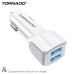 АЗУ Tornado L-22 (2USB/2.4A/1м)- белый