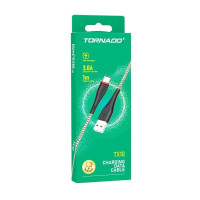 USB кабель Tornado TX10 Type-C (2,4A/1м)- золотий