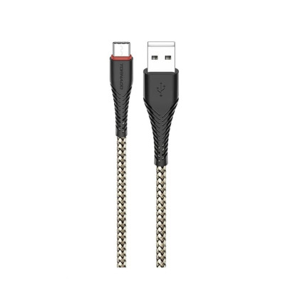 USB кабель Tornado TX10 Type-C (2,4A/1м)- золотий