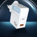 Мережевий зарядний пристрій Aspor A839 PD QC3.0 (45W PD)- білий
