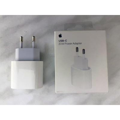 Мережевий зарядний пристрій Apple 20W USB-C (A2347)- білий