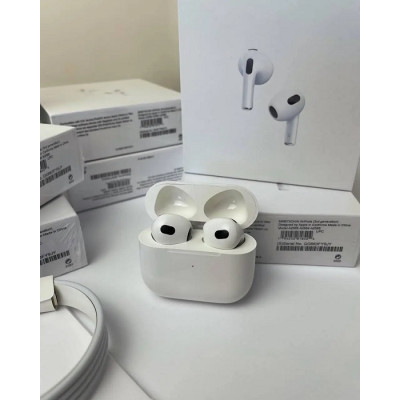 Bluetooth навушники Apple AirPods (3rd generation/A2565/A2564/A2566)- білий