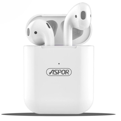 Bluetooth навушники Aspor A616 (2nd generation)- білий