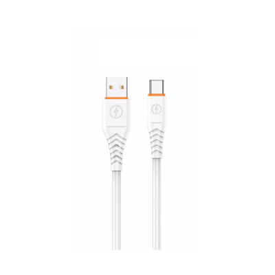 USB кабель Aspor A127 Type-C Quick Charge 6A/1м- білий
