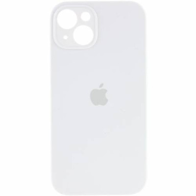 Чохол-накладка Silicone Case Full Cover для iPhone 15 Plus 6.7"- білий (8)